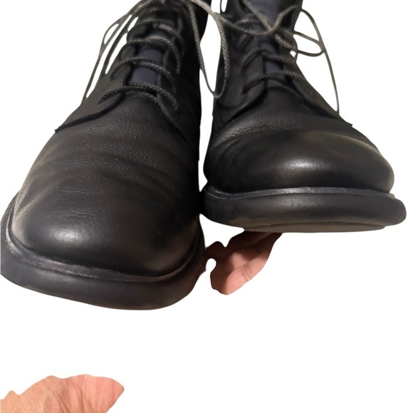 Cole Haan Black pure Leather Lace-Up Boots main image 11